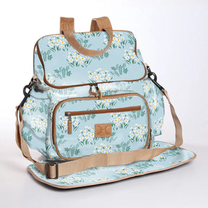 Laminated Fabric Baby Nappy Backpack