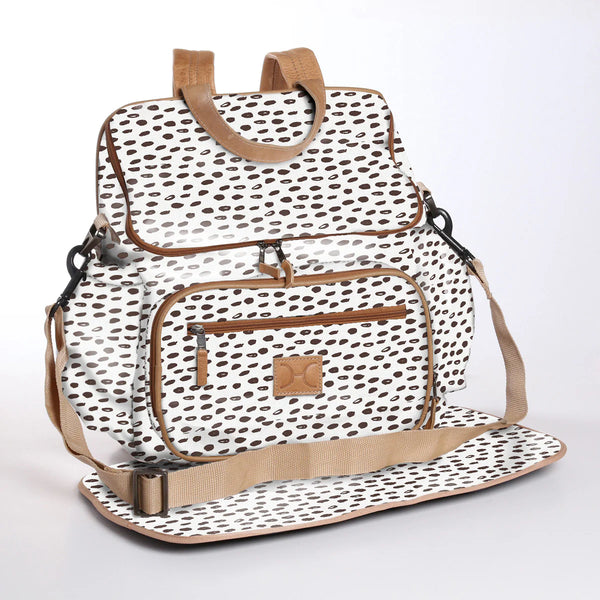 Laminated Fabric Baby Nappy Backpack