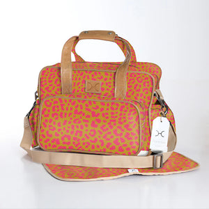 Laminated Fabric Baby Nappy Bag