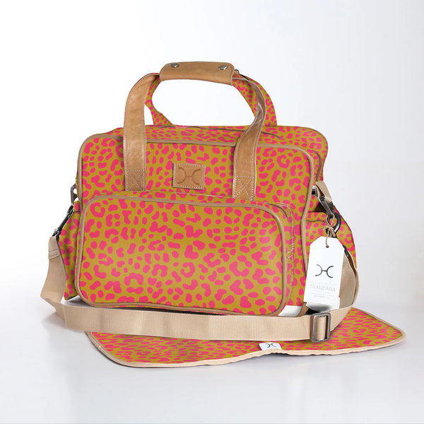 Laminated Fabric Baby Nappy Bag