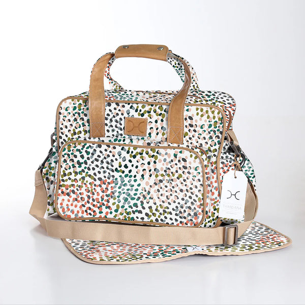Laminated Fabric Baby Nappy Bag