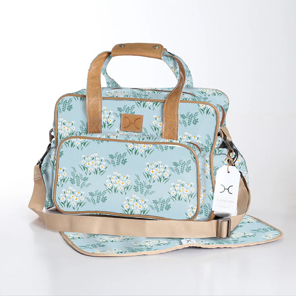 Laminated Fabric Baby Nappy Bag