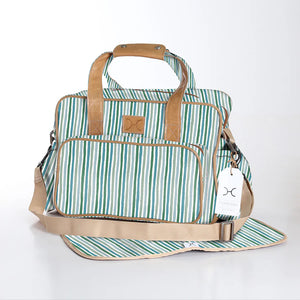 Laminated Fabric Baby Nappy Bag