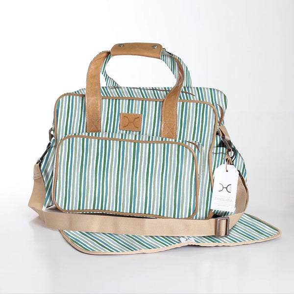 Laminated Fabric Baby Nappy Bag
