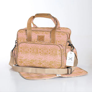 Laminated Fabric Baby Nappy Bag