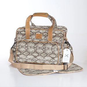 Laminated Fabric Baby Nappy Bag