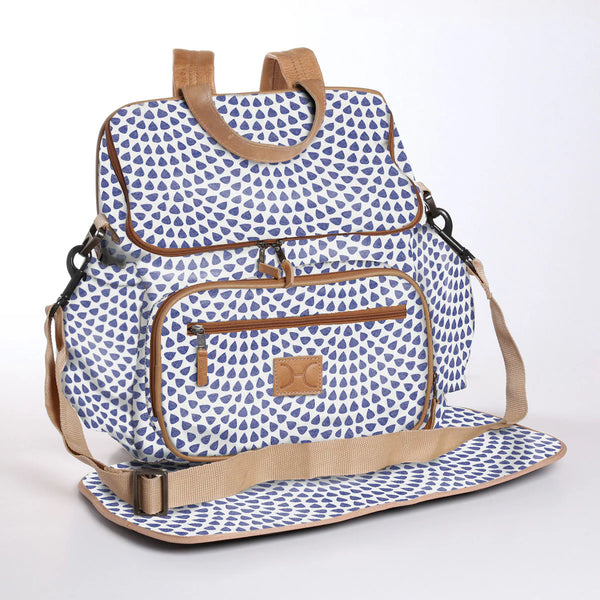 Laminated Fabric Baby Nappy Backpack