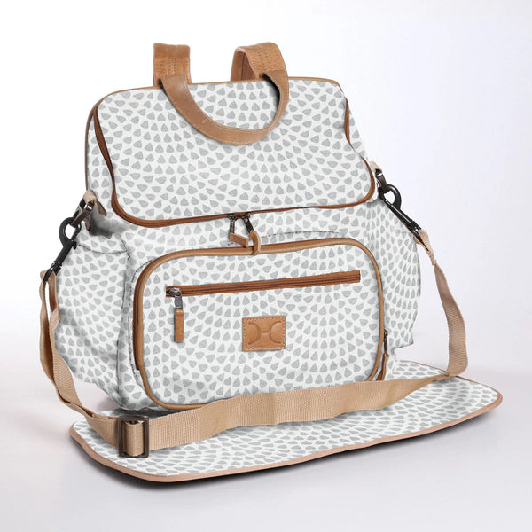 Laminated Fabric Baby Nappy Backpack