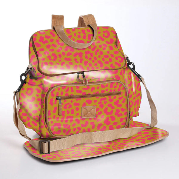 Laminated Fabric Baby Nappy Backpack