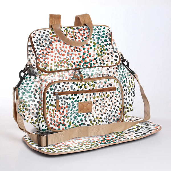 Laminated Fabric Baby Nappy Backpack