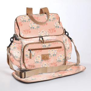 Laminated Fabric Baby Nappy Backpack