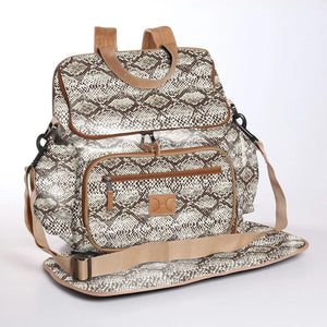 Laminated Fabric Baby Nappy Backpack