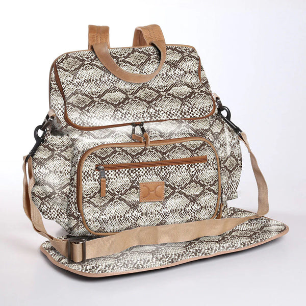 Laminated Fabric Baby Nappy Backpack