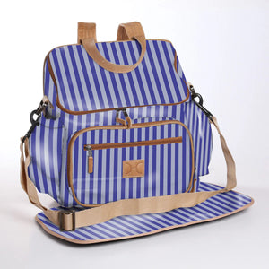 Laminated Fabric Baby Nappy Backpack