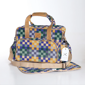 Laminated Fabric Baby Nappy Bag