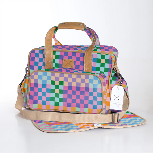 Laminated Fabric Baby Nappy Bag
