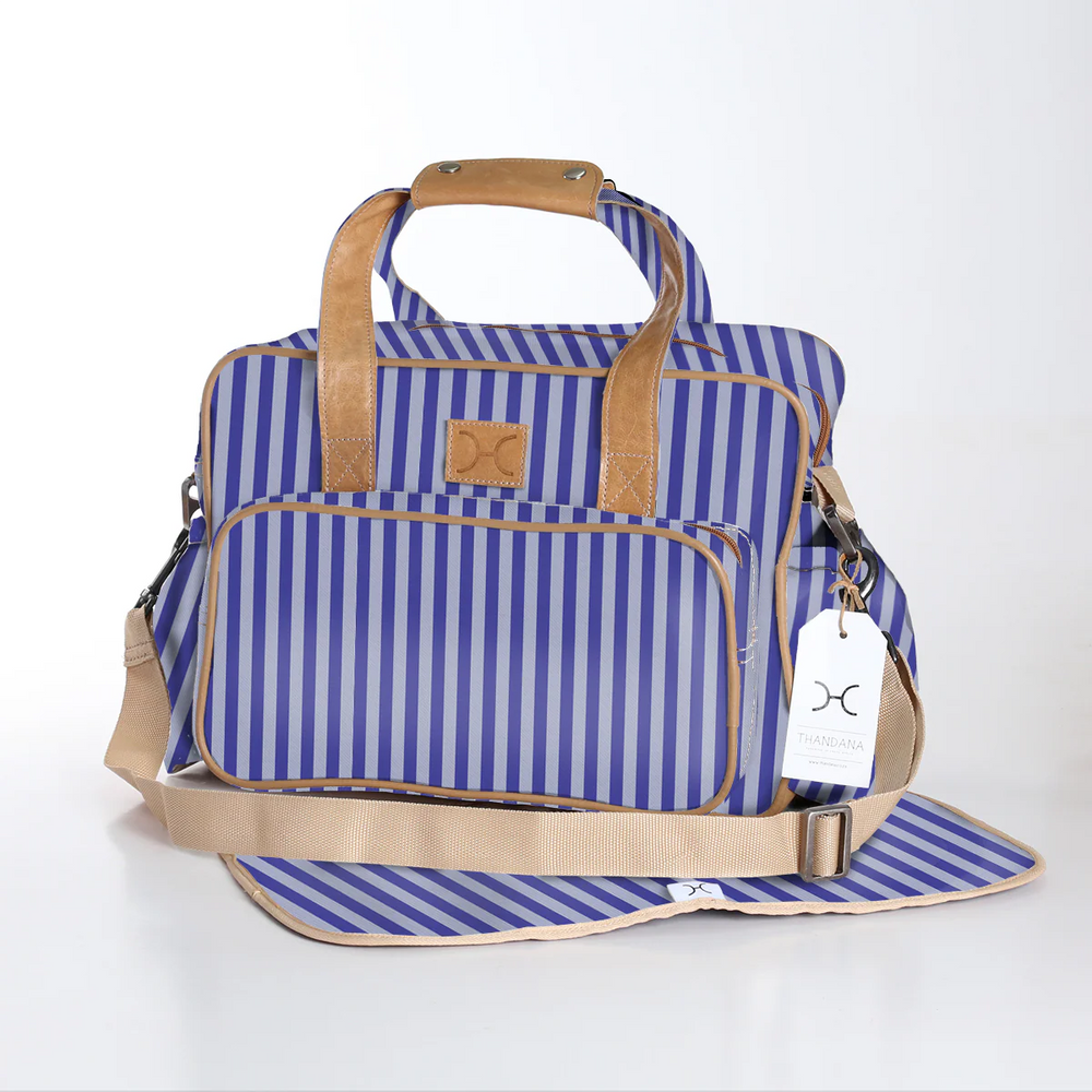 Laminated Fabric Baby Nappy Bag