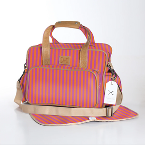 Laminated Fabric Baby Nappy Bag