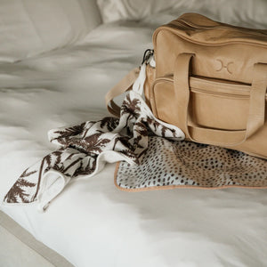 Baby Nappy Bag Leather