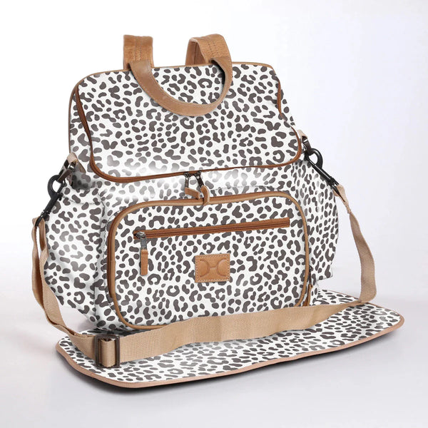 Laminated Fabric Baby Nappy Backpack